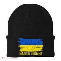 Made Ukraine Flag Ukrainian Proud In Ukraine Beanie thumb 0