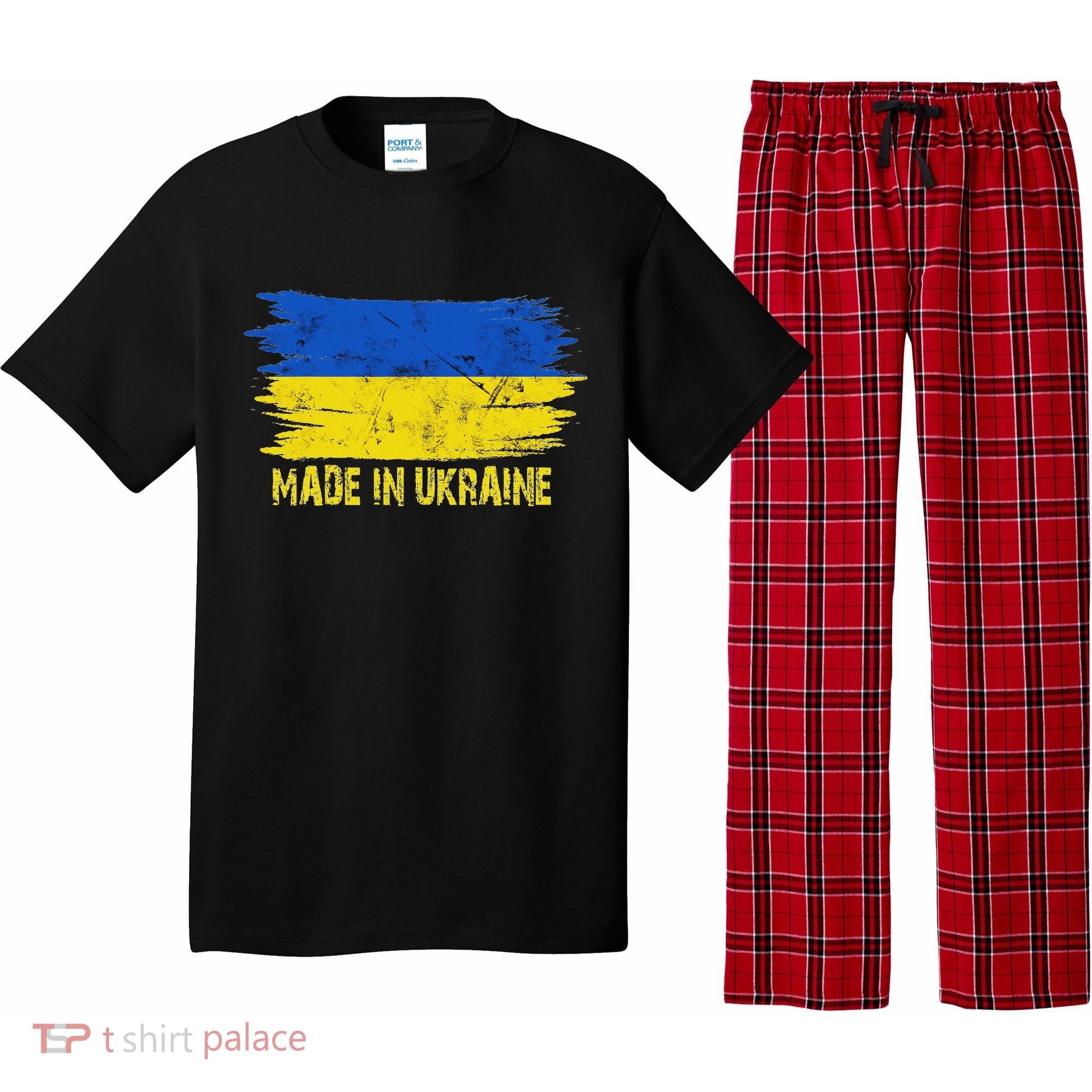 Made Ukraine Flag Ukrainian Proud In Ukraine Pajama Set
