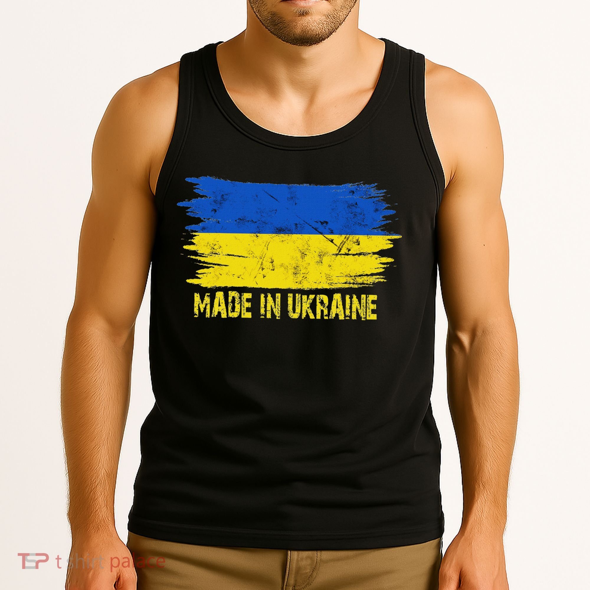 Made Ukraine Flag Ukrainian Proud In Ukraine Tank Top