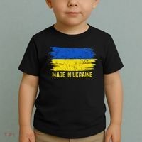 Made Ukraine Flag Ukrainian Proud In Ukraine Toddler T-Shirt thumb 2