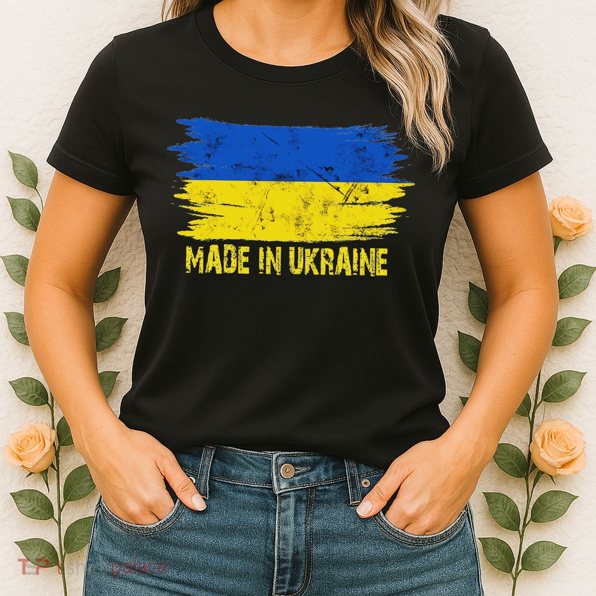 Made Ukraine Flag Ukrainian Proud In Ukraine Women's T-Shirt