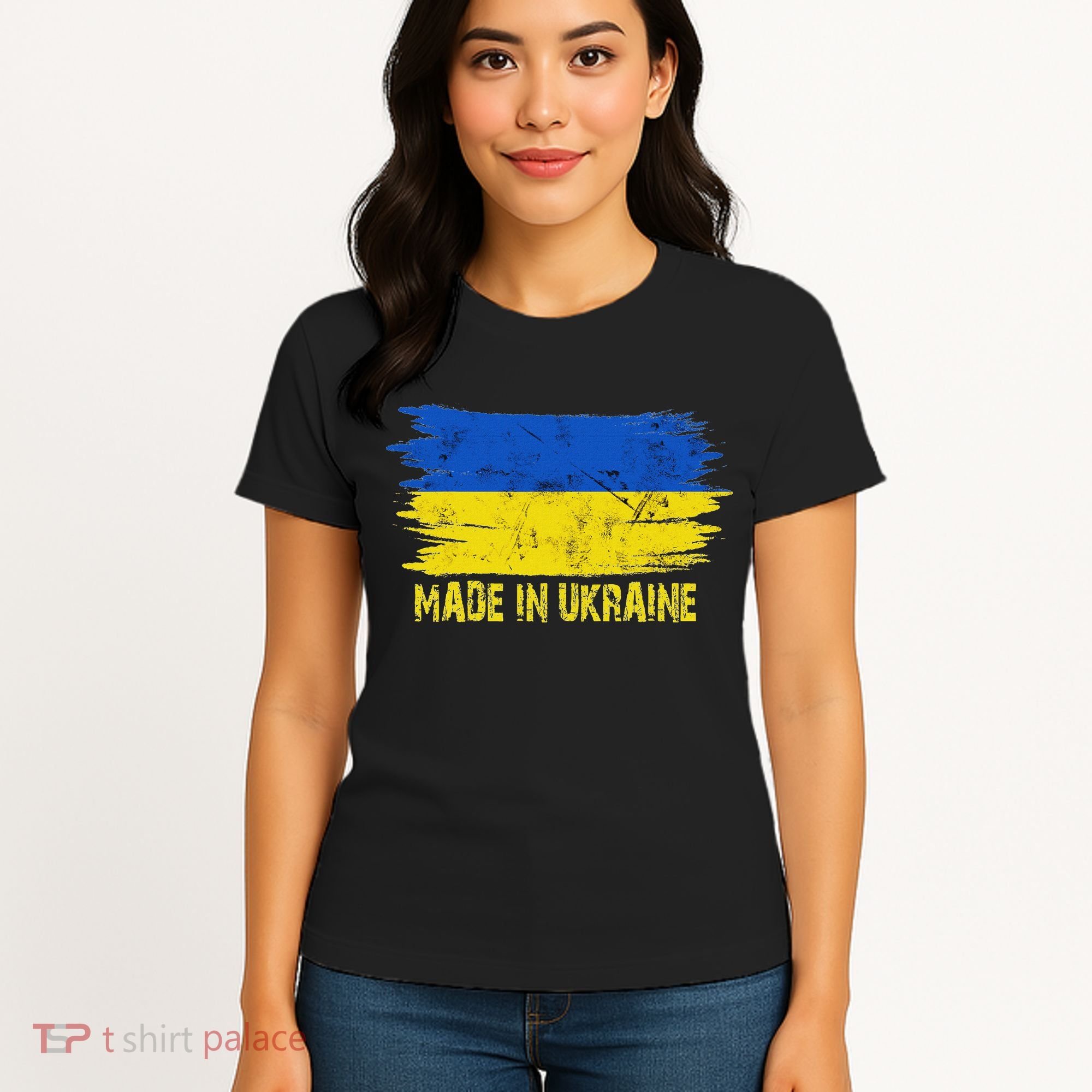 Made Ukraine Flag Ukrainian Proud In Ukraine Women's T-Shirt