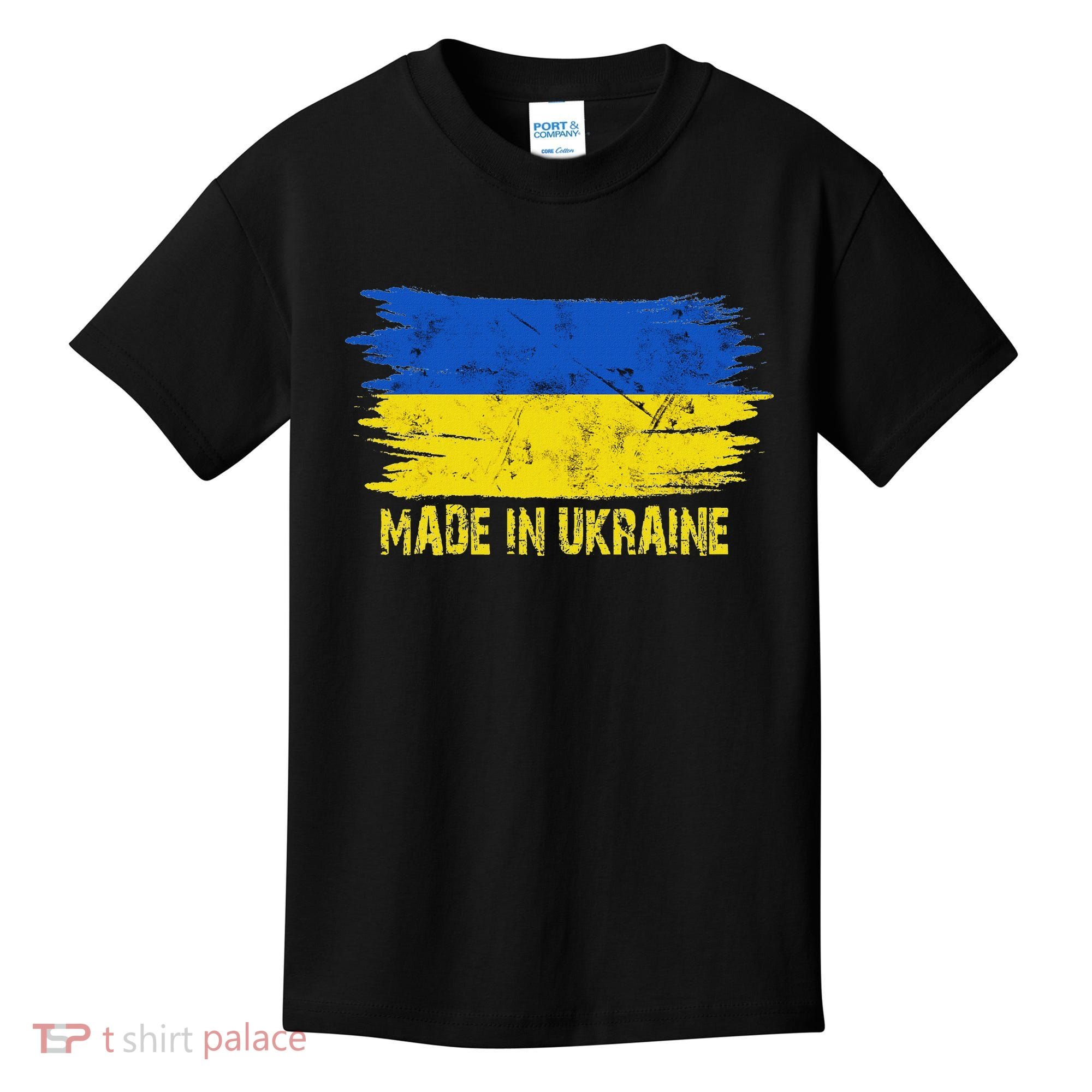Made Ukraine Flag Ukrainian Proud In Ukraine Kids T-Shirt