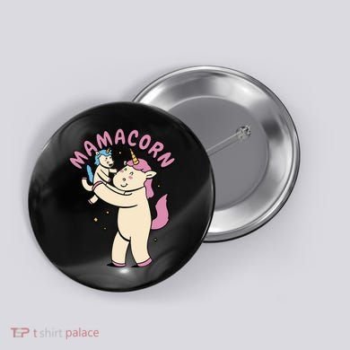 Mamacorn Unicorn Gift Button