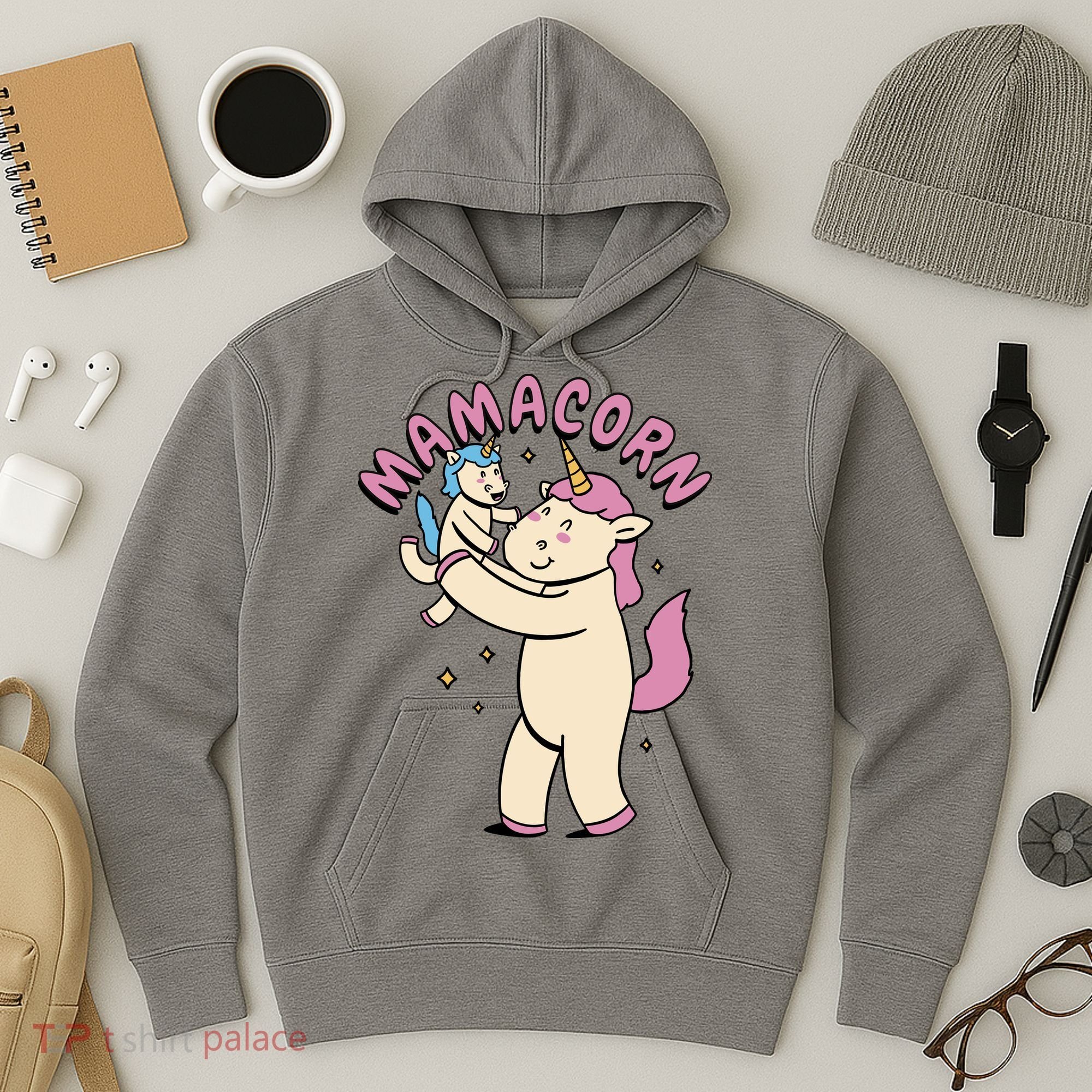 Mamacorn Unicorn Gift Hoodie