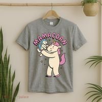 Mamacorn Unicorn Gift T-Shirt thumb 2