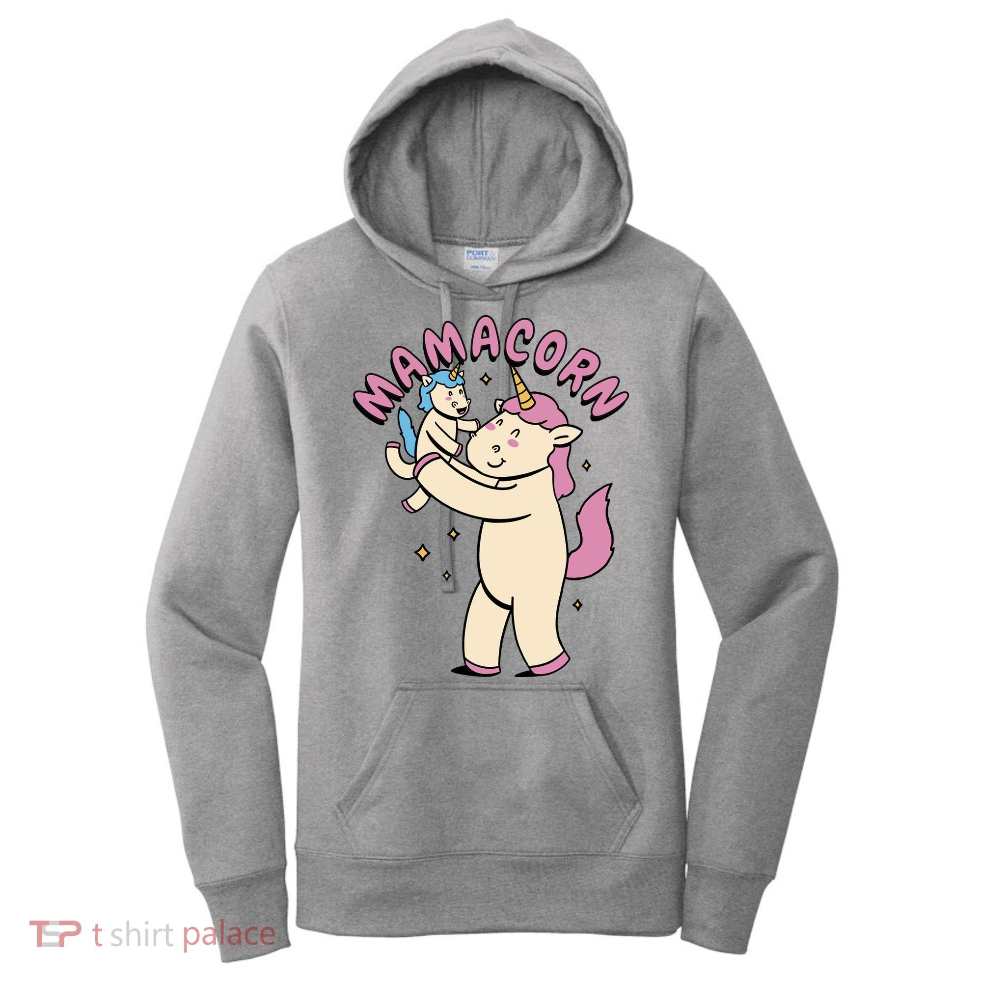 Mamacorn Unicorn Gift Women's Hoodie