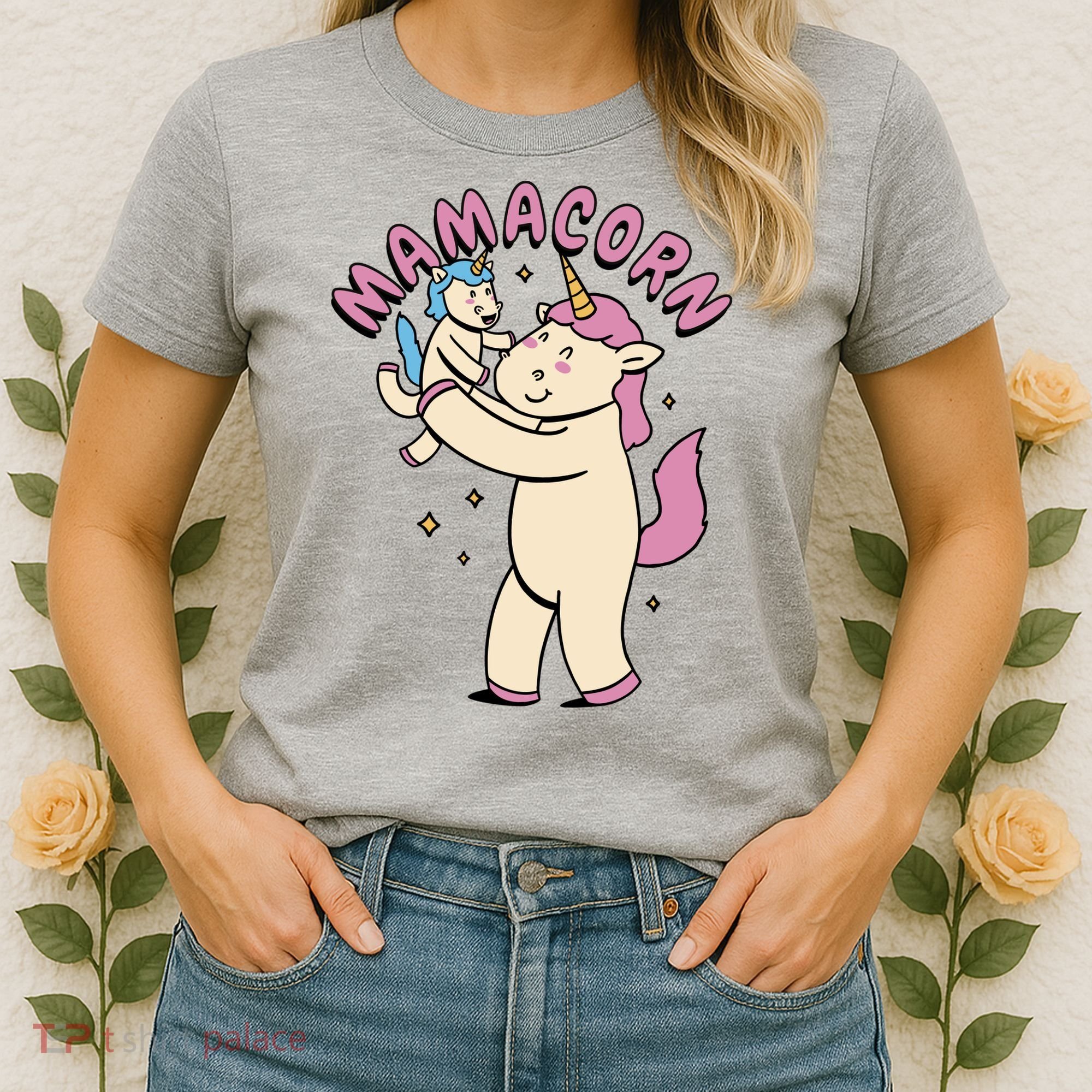 Mamacorn Unicorn Gift Women's T-Shirt