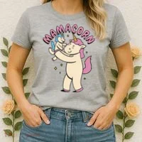 Mamacorn Unicorn Gift Women's T-Shirt thumb 2