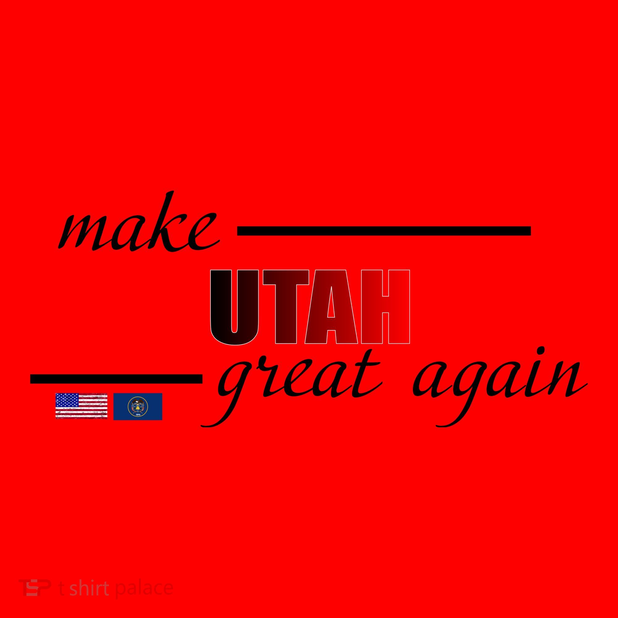 Make Utah Great Again Santa Hat