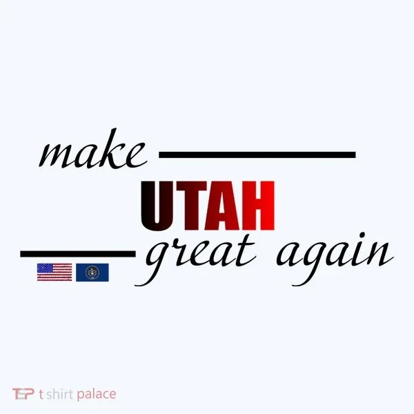 Make Utah Great Again Doggie Tank