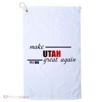 Make Utah Great Again Golf Towel thumb 0
