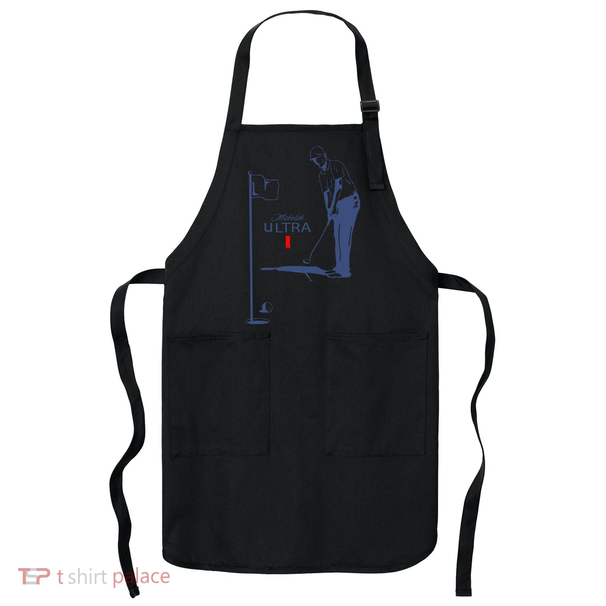 Michelob Ultra Golfing Dad  Beer Fatherhood Apron