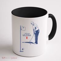 Michelob Ultra Golfing Dad  Beer Fatherhood Coffee Mug thumb 1