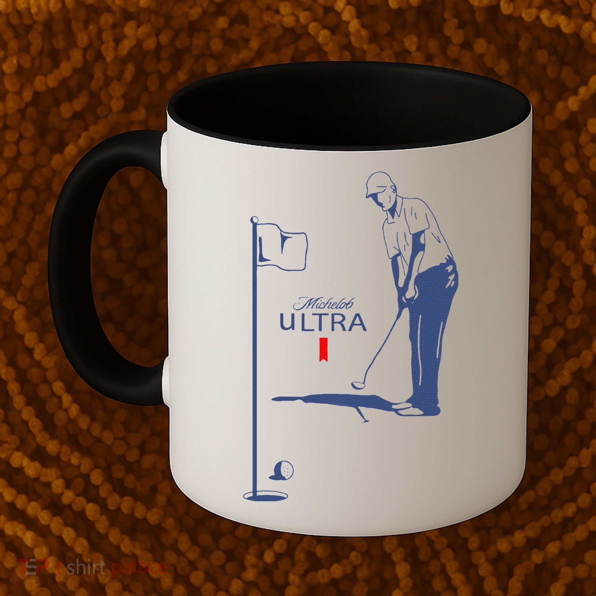 Michelob Ultra Golfing Dad  Beer Fatherhood Coffee Mug