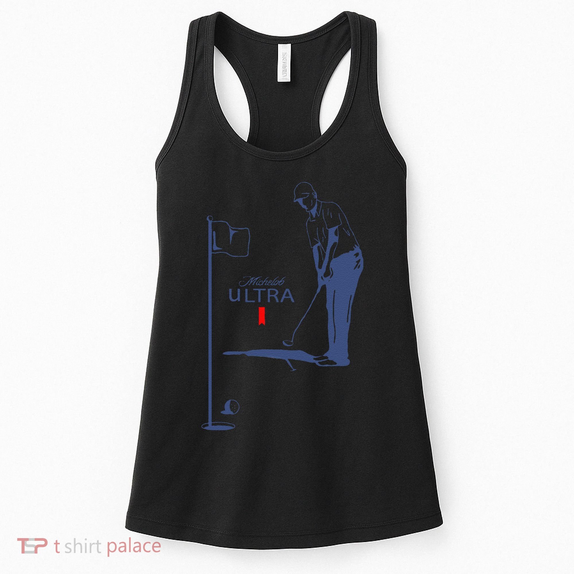 Michelob Ultra Golfing Dad  Beer Fatherhood Women's Tank Top