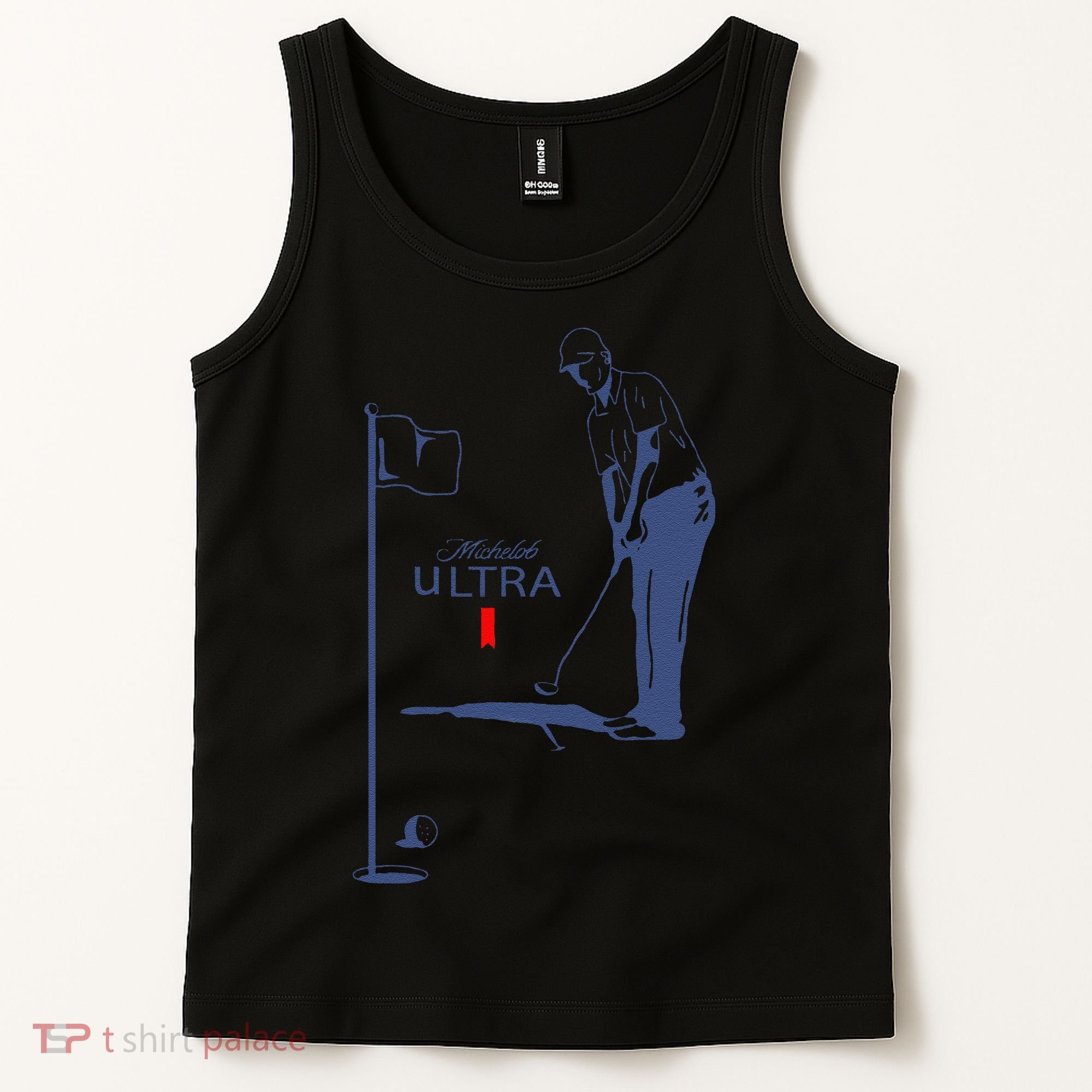 Michelob Ultra Golfing Dad  Beer Fatherhood Tank Top
