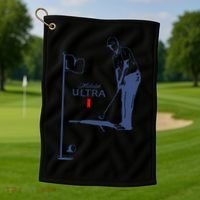Michelob Ultra Golfing Dad  Beer Fatherhood Golf Towel thumb 1