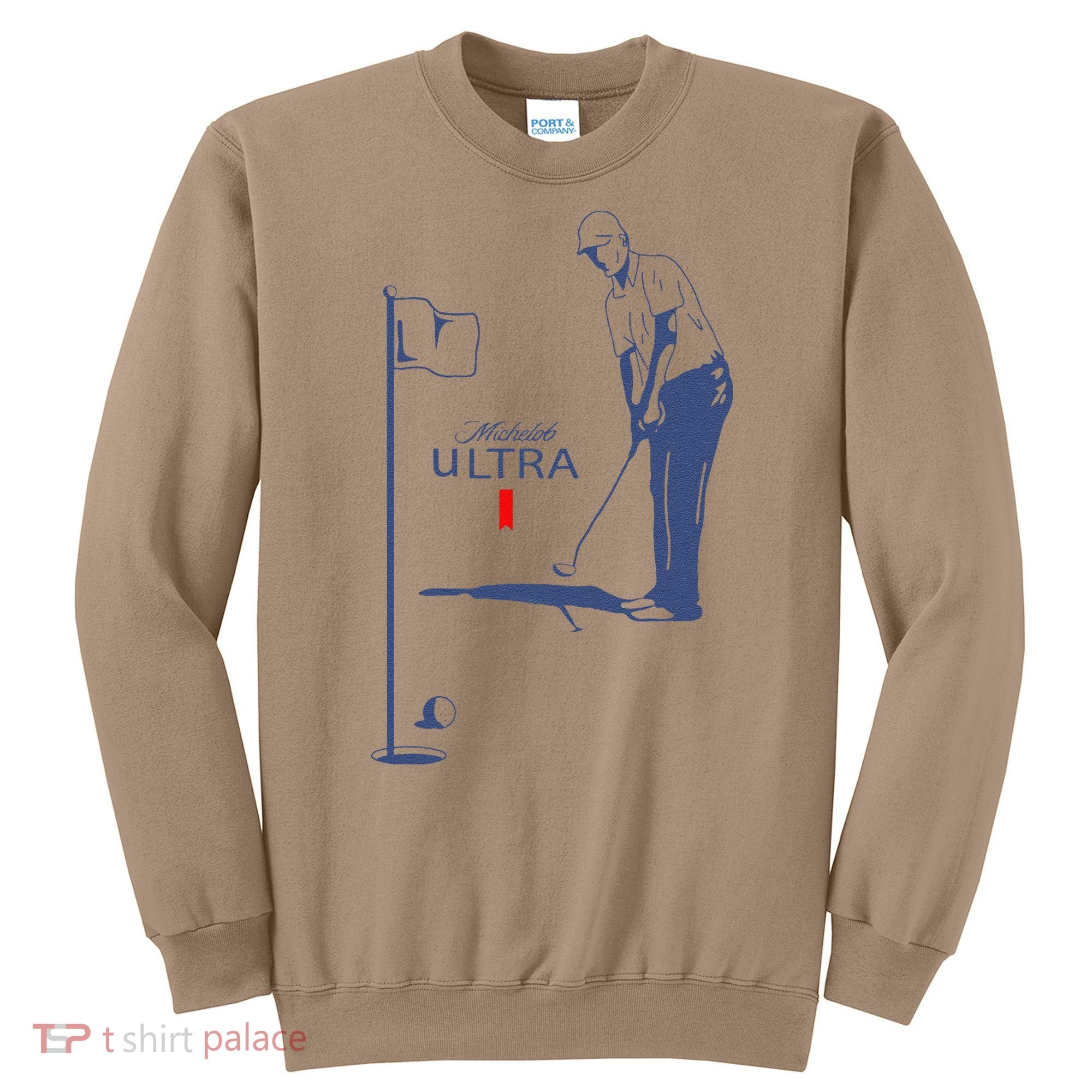 Michelob Ultra Golfing Dad  Beer Fatherhood Sweatshirt