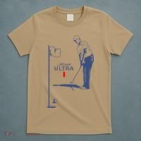 Michelob Ultra Golfing Dad  Beer Fatherhood T-Shirt thumb 5