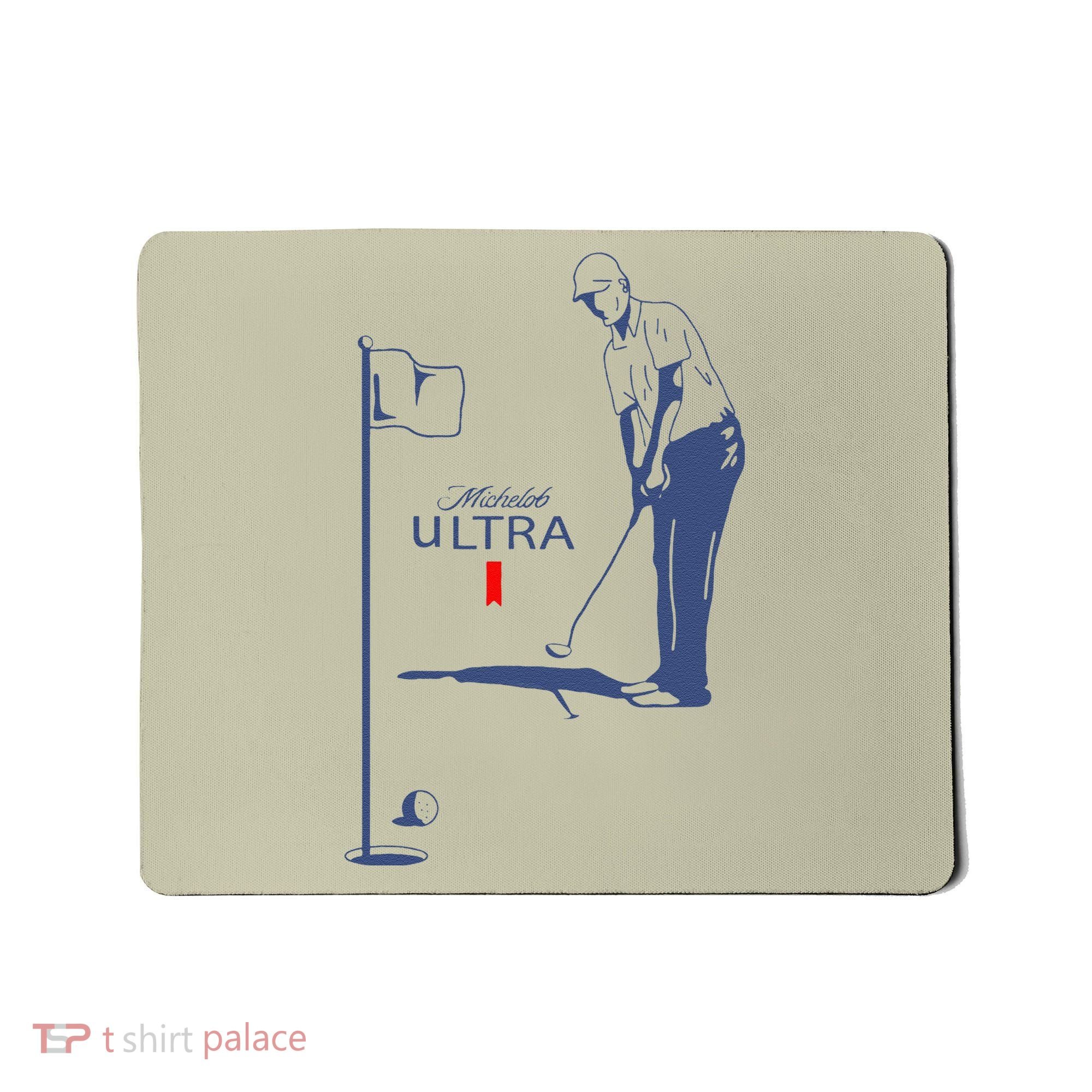 Michelob Ultra Golfing Dad  Beer Fatherhood Mousepad