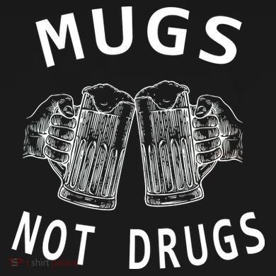 Mugs Not Drugs Apron