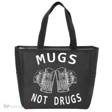 Mugs Not Drugs Tote Bag