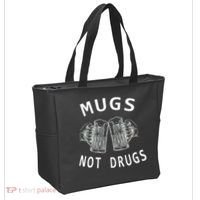 Mugs Not Drugs Tote Bag thumb 2