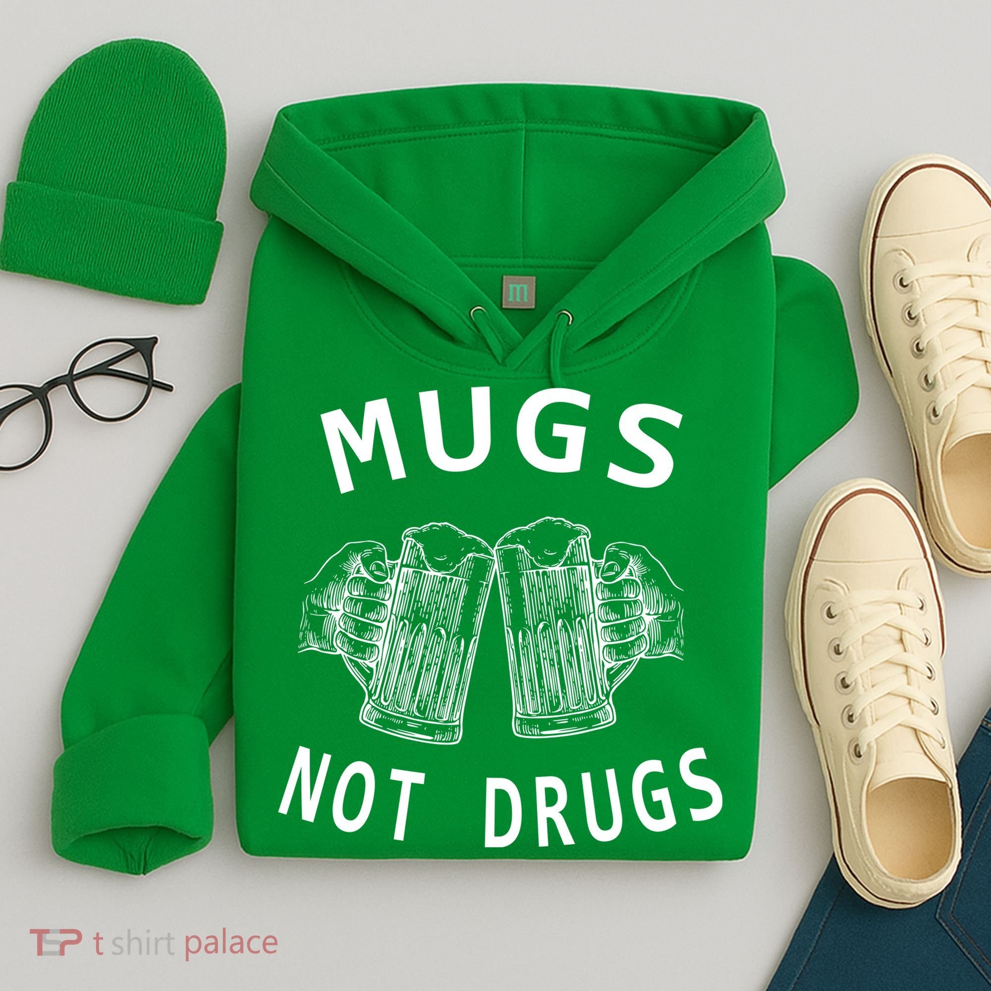 Mugs Not Drugs Hoodie