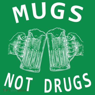 Mugs Not Drugs Magnet