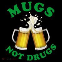 Mugs Not Drugs Funny St. Patrick's Day Beer Coffee Mug thumb 5
