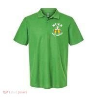 Mugs Not Drugs Funny St. Patrick's Day Beer Polo thumb 0