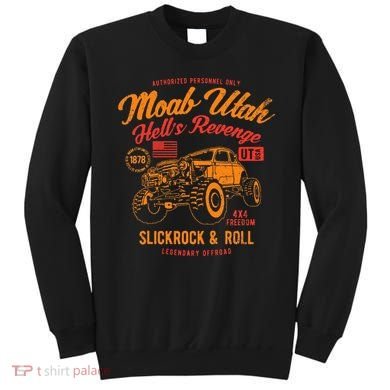 Moab Utah Hells Revenge 4x4 Vintage Sweatshirt