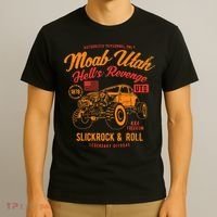 Moab Utah Hells Revenge 4x4 Vintage T-Shirt thumb 3
