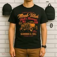 Moab Utah Hells Revenge 4x4 Vintage T-Shirt thumb 6