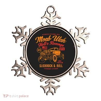 Moab Utah Hells Revenge 4x4 Vintage Ornament