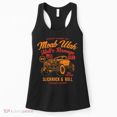Moab Utah Hells Revenge 4x4 Vintage Women's Tank Top