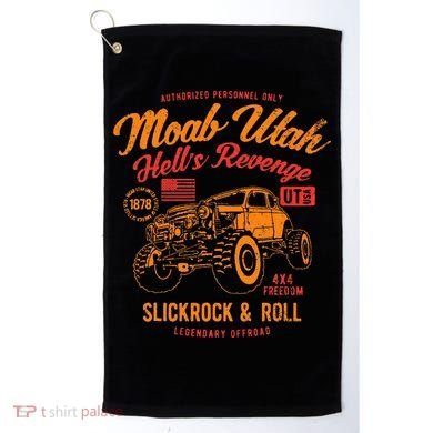 Moab Utah Hells Revenge 4x4 Vintage Golf Towel
