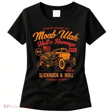 Moab Utah Hells Revenge 4x4 Vintage Women's T-Shirt