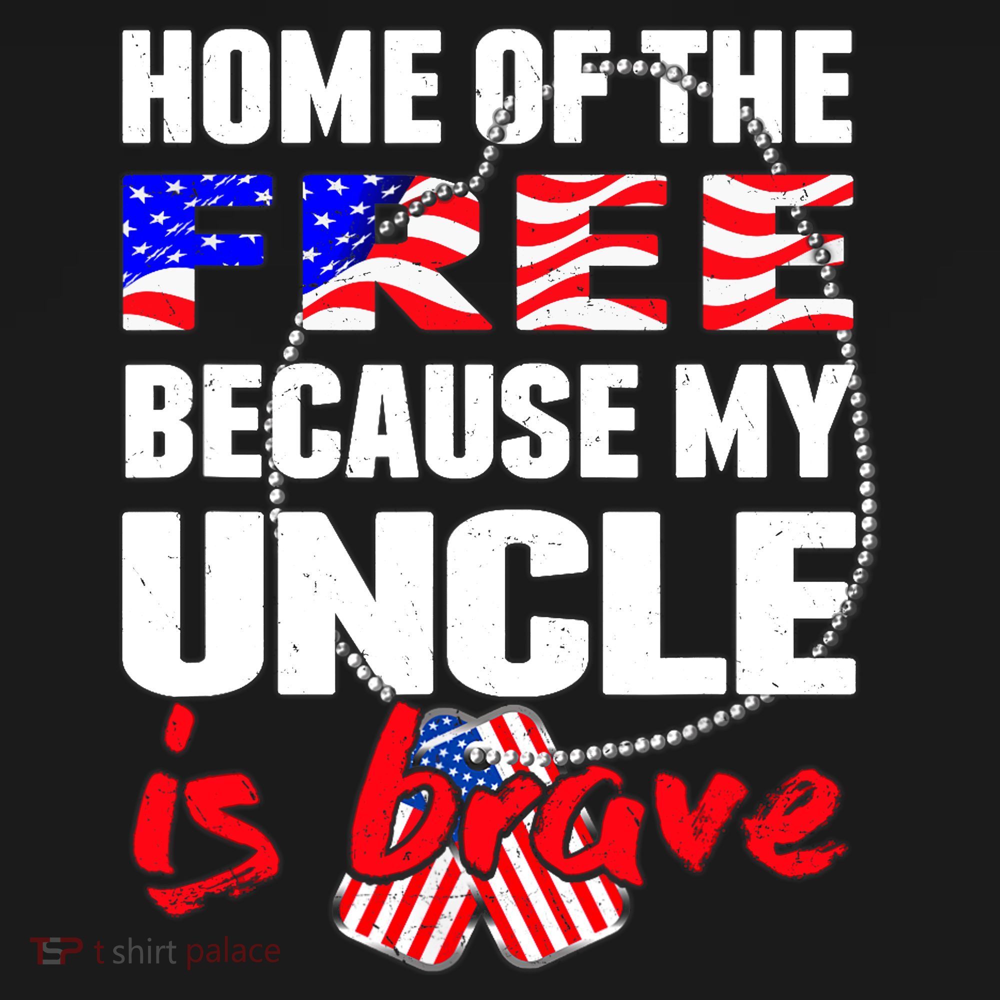 My Uncle Is Brave Home Of The Free - Proud Army Niece Nephew Women's Hoodie