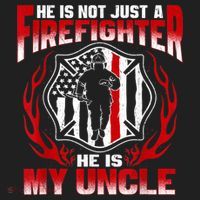 My Uncle Is A Firefighter Hero Proud Fire Niece Nephew Gifts Tumbler thumb 3