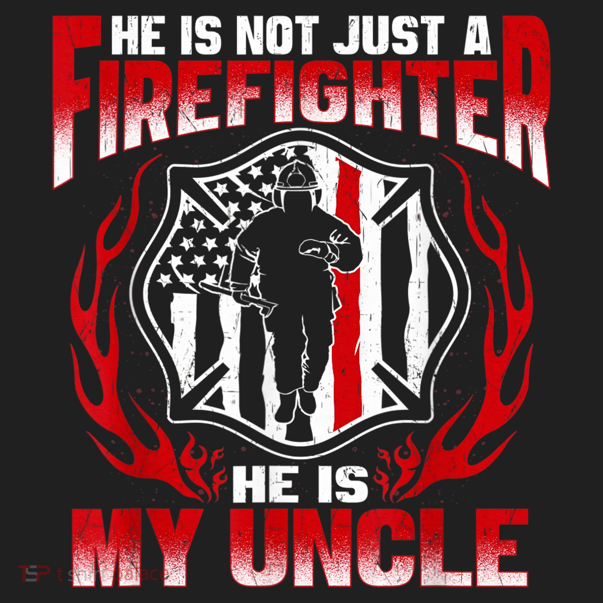 My Uncle Is A Firefighter Hero Proud Fire Niece Nephew Gifts Tumbler