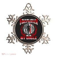 My Uncle Is A Firefighter Hero Proud Fire Niece Nephew Gifts Ornament thumb 0
