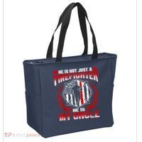 My Uncle Is A Firefighter Hero Proud Fire Niece Nephew Gifts Tote Bag thumb 2