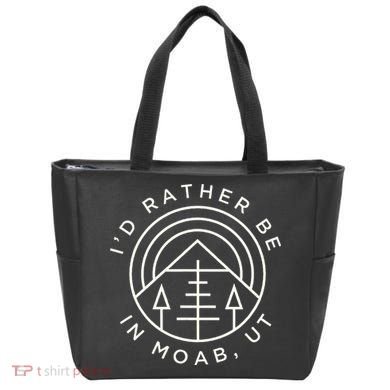Moab Utah ID Rather Be In Moab Ut Tote Bag
