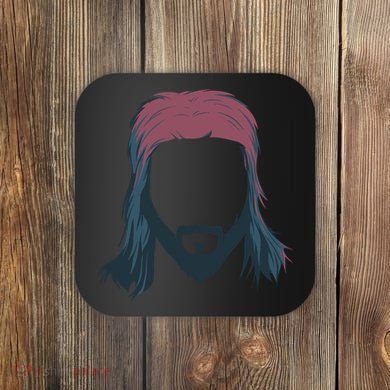 Mullet Haircut Coaster
