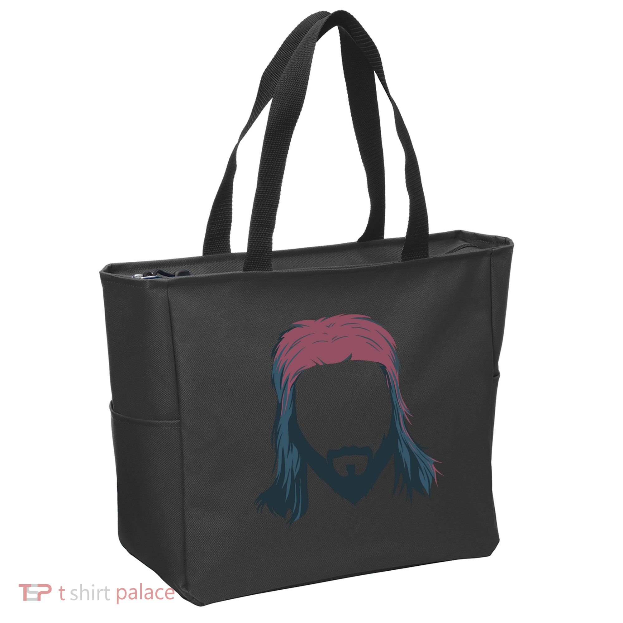Mullet Haircut Tote Bag