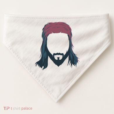 Mullet Haircut USA-Made Doggie Bandana