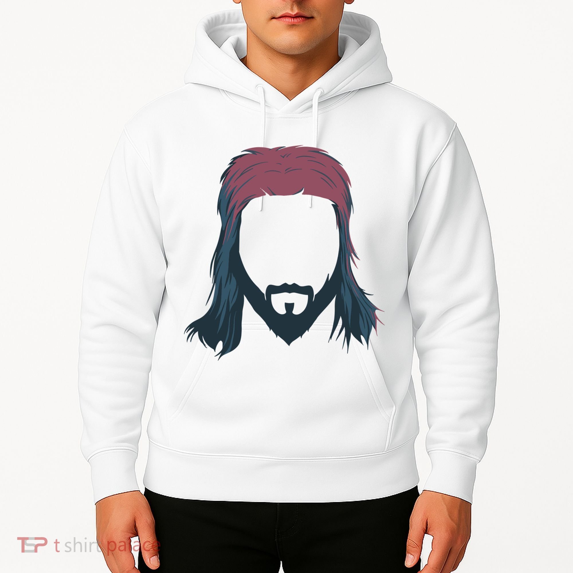 Mullet Haircut Hoodie