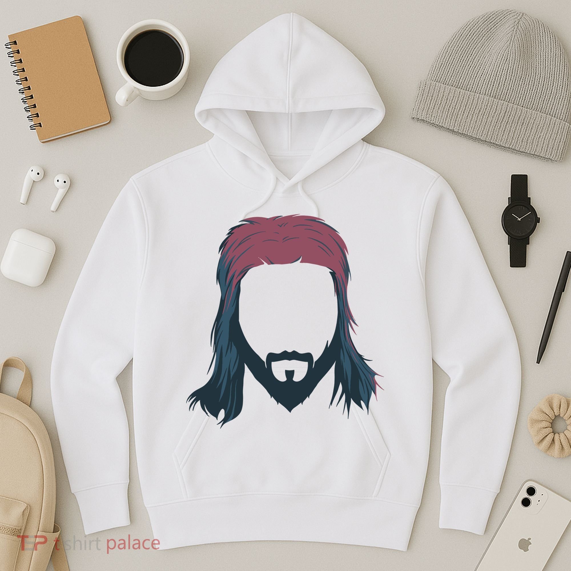 Mullet Haircut Hoodie
